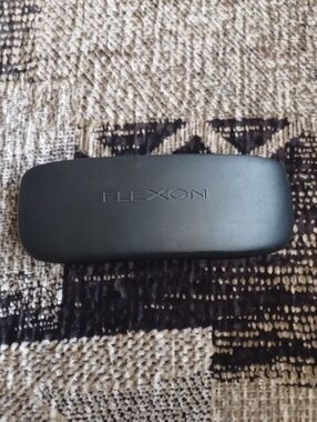 4/$30 Flexon Black Eyeglass Case